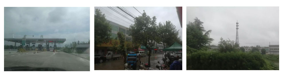 驅(qū)車到楊淼家，為楊淼送上愛心募捐款，祝早日康復(fù)！